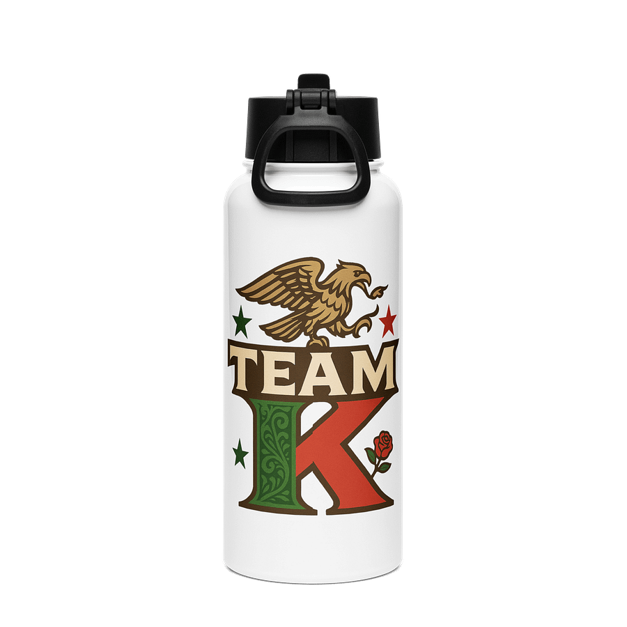 Team K Mexico Stainless Steel Water Bottle with a Straw Lid product image (2)