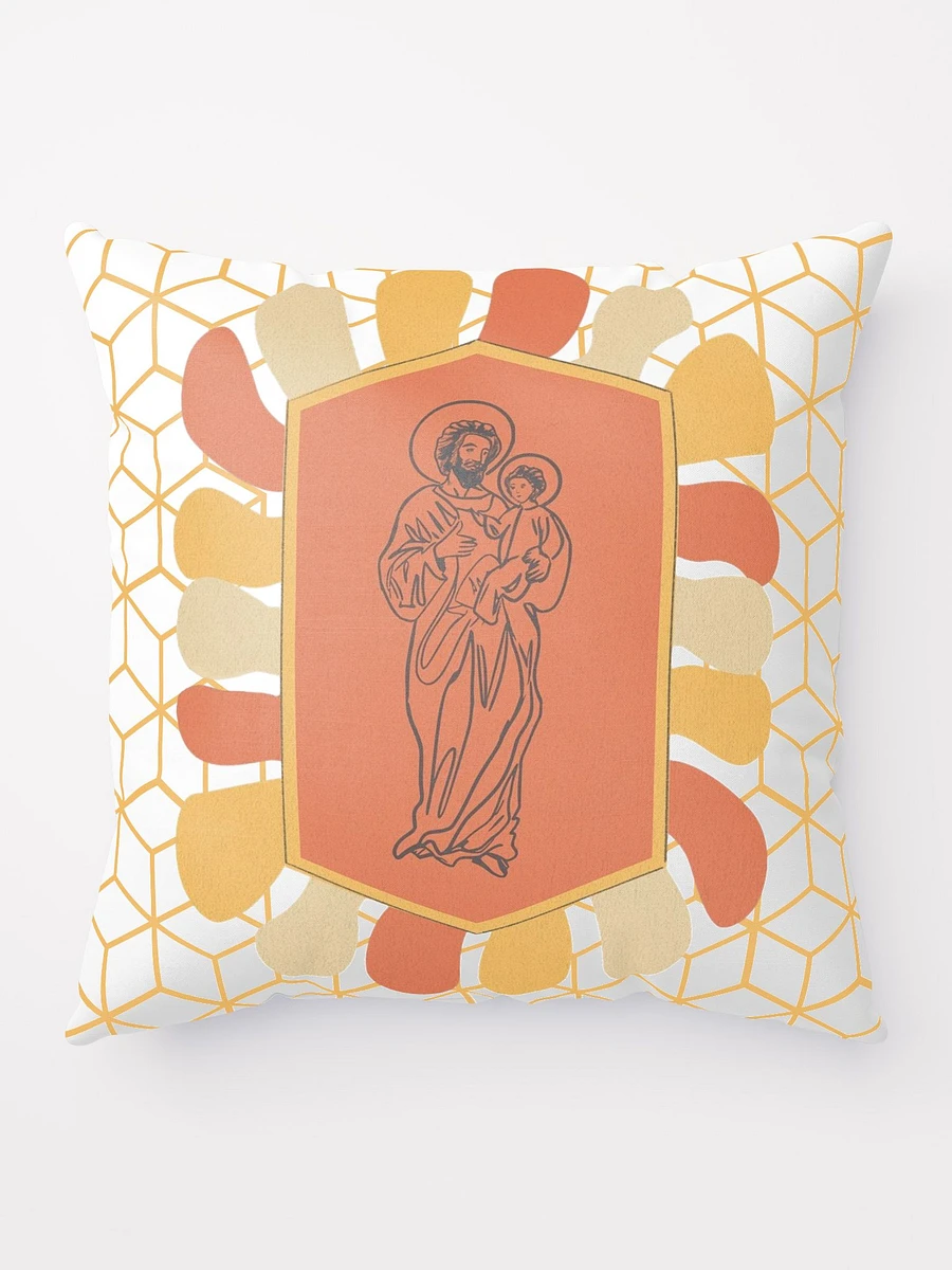 Throw Pillow featuring Saint Joseph & Child Jesus product image (6)