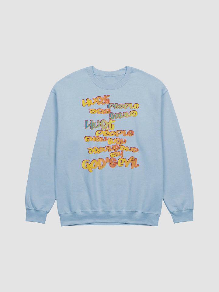 Hurt People - Graffiti - Gildan Classic Crewneck Sweatshirt product image (2)