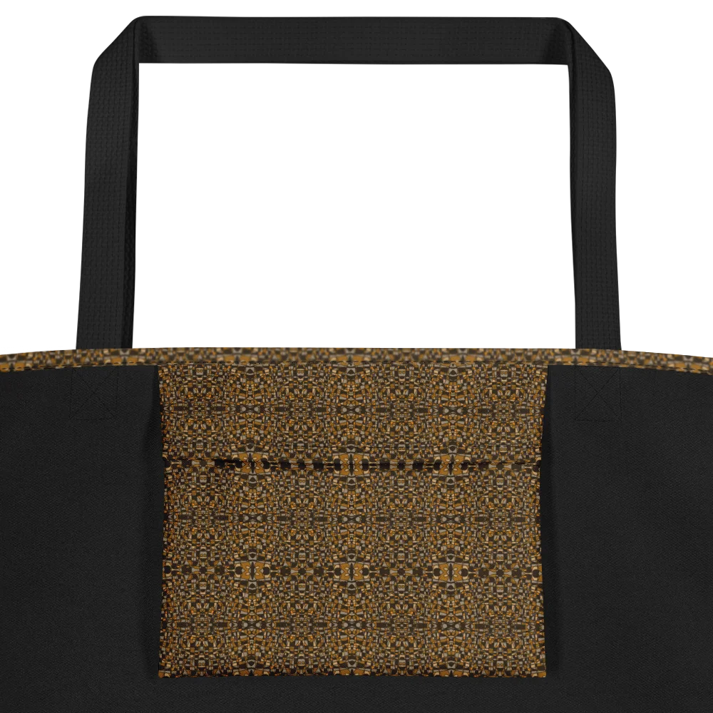 Golden Ember – Large Tote Bag with Pocket product image (3)
