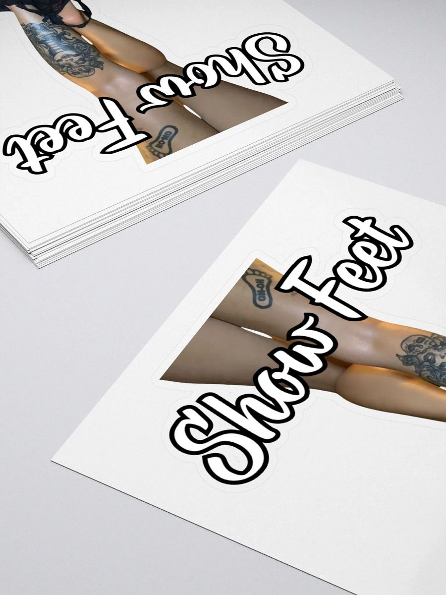 Show Feet Sticker product image (11)