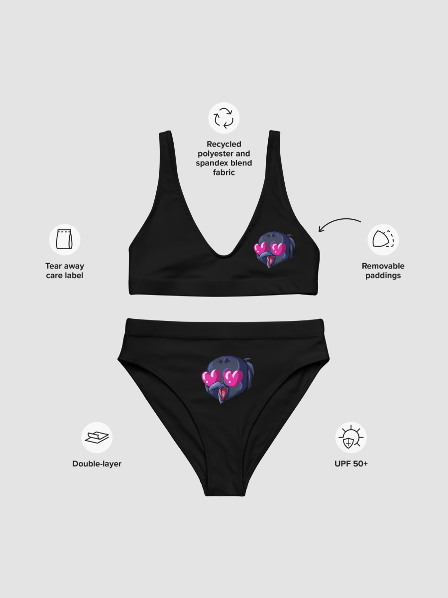 I heart starkraven bikini in black product image (3)