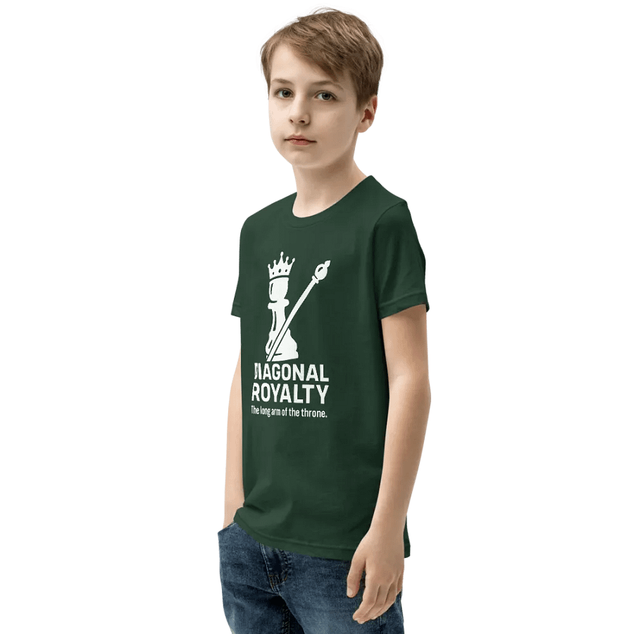 Diagonal Royalty - Youth T-Shirt product image (15)