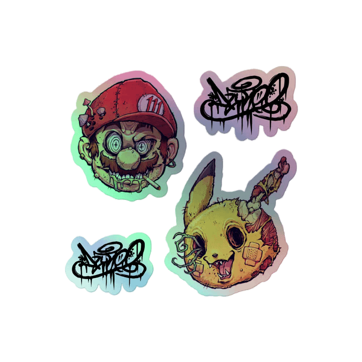 NintendHo holo-sticker pack product image (2)