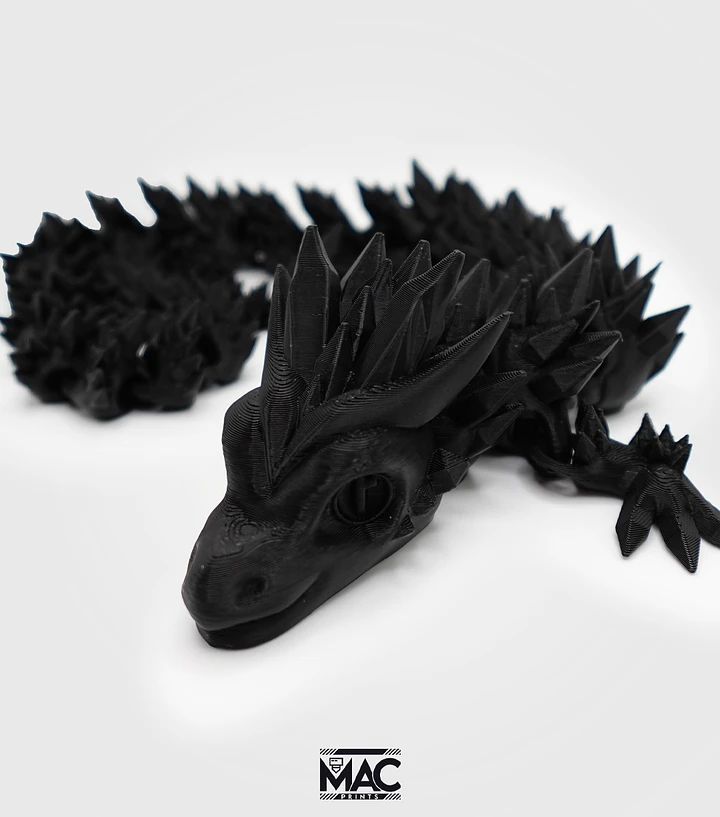 Black Articulating Dragon Version Two product image (1)