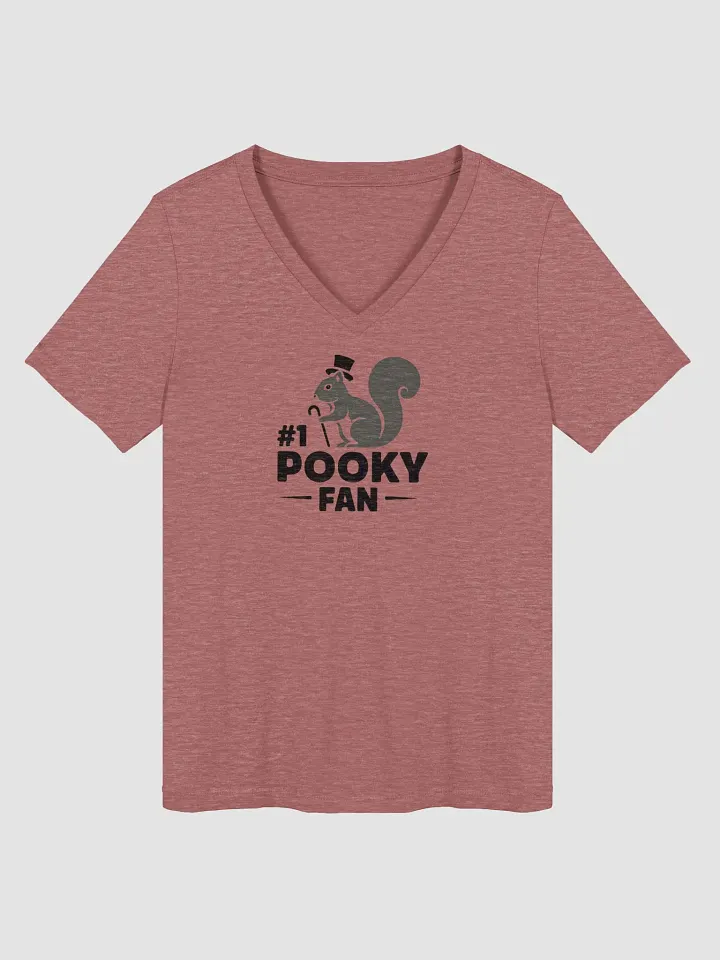 Pooky's Dapper Squirrel V-Neck Tee product image (1)
