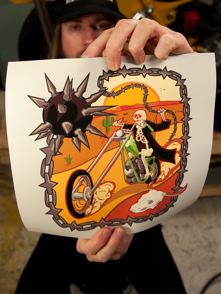 Desert Death Swing Poster product image (1)