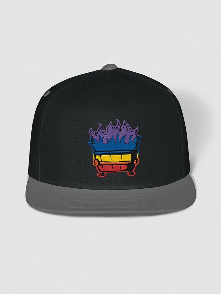 Rainbow Dumpster Fire Snapback product image (2)