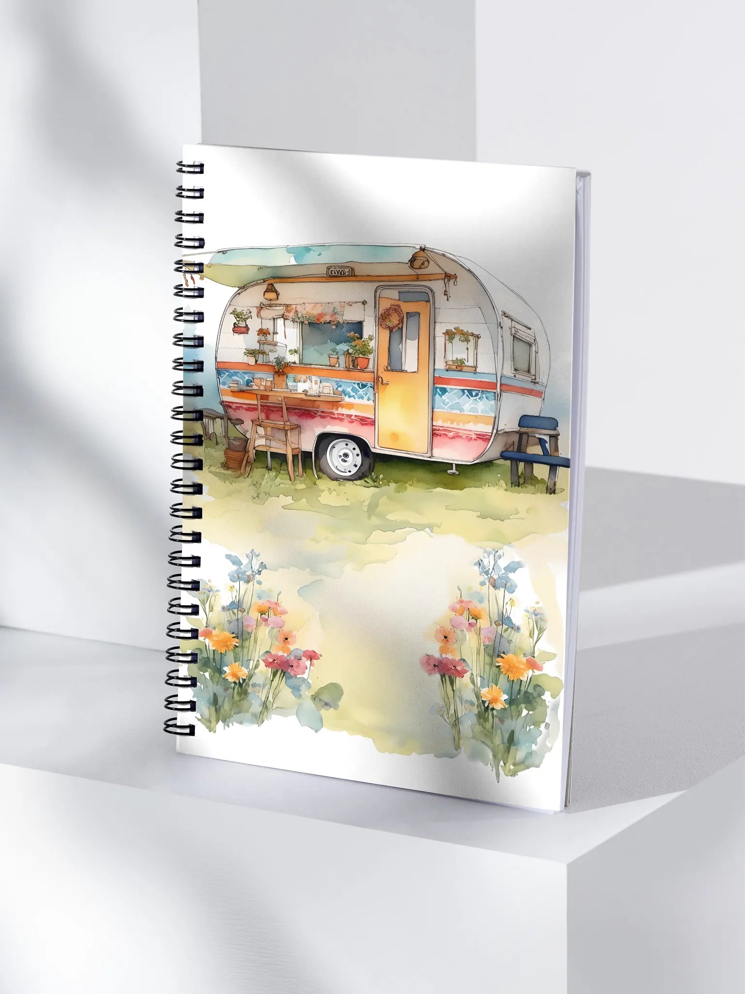 Cozy Caravan Corner Spiral Notebook product image (4)