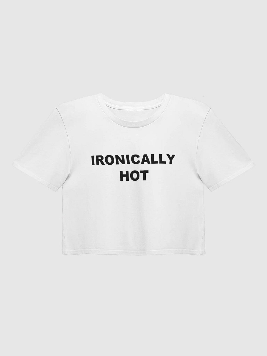 IRONICALLY HOT Premium Crop Top product image (2)