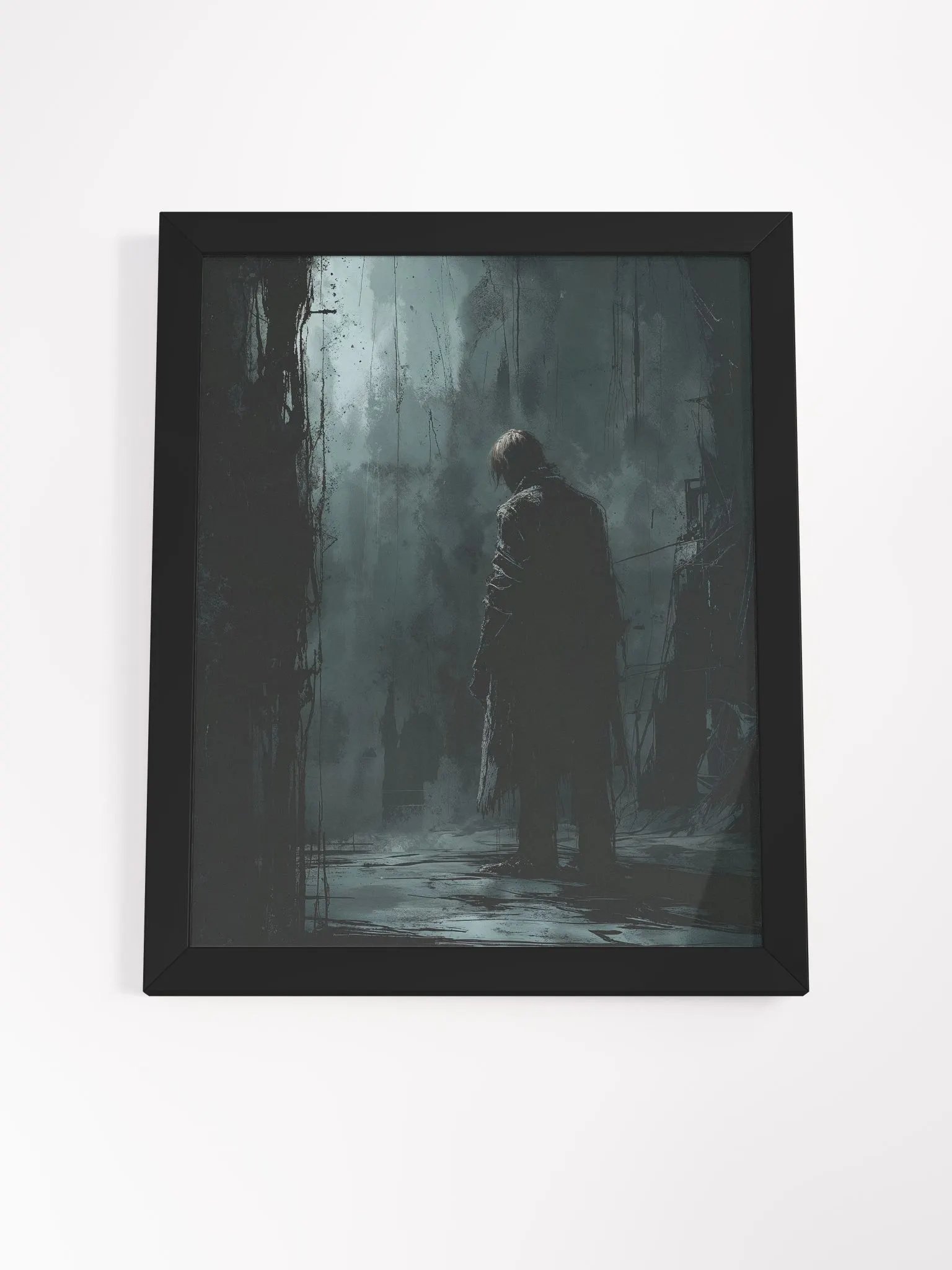 Urban Shadow Framed Print product image (16)