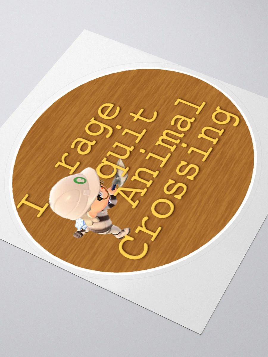 Waterscaping Rage Quit Sticker product image (3)