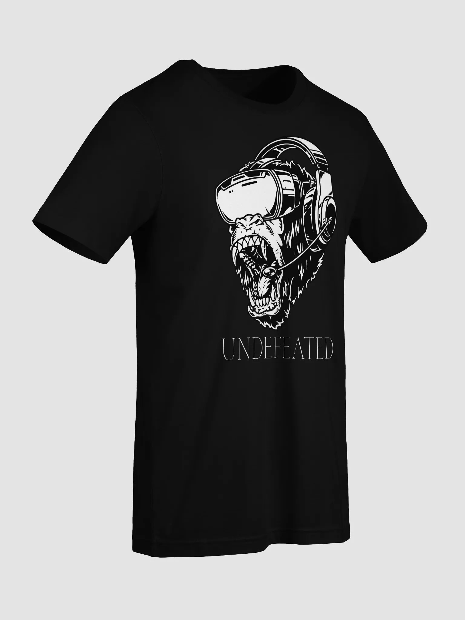 UNDEFEATED Gamer Gorilla Tee – Bella + Canvas 3001 Unisex T-Shirt product image (81)
