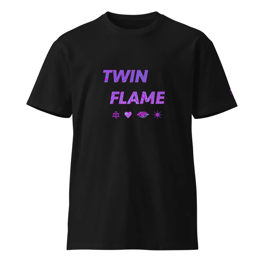 TWIN FLAME Pink House of 5D Tee - Regular Fit Unisex product image (1)