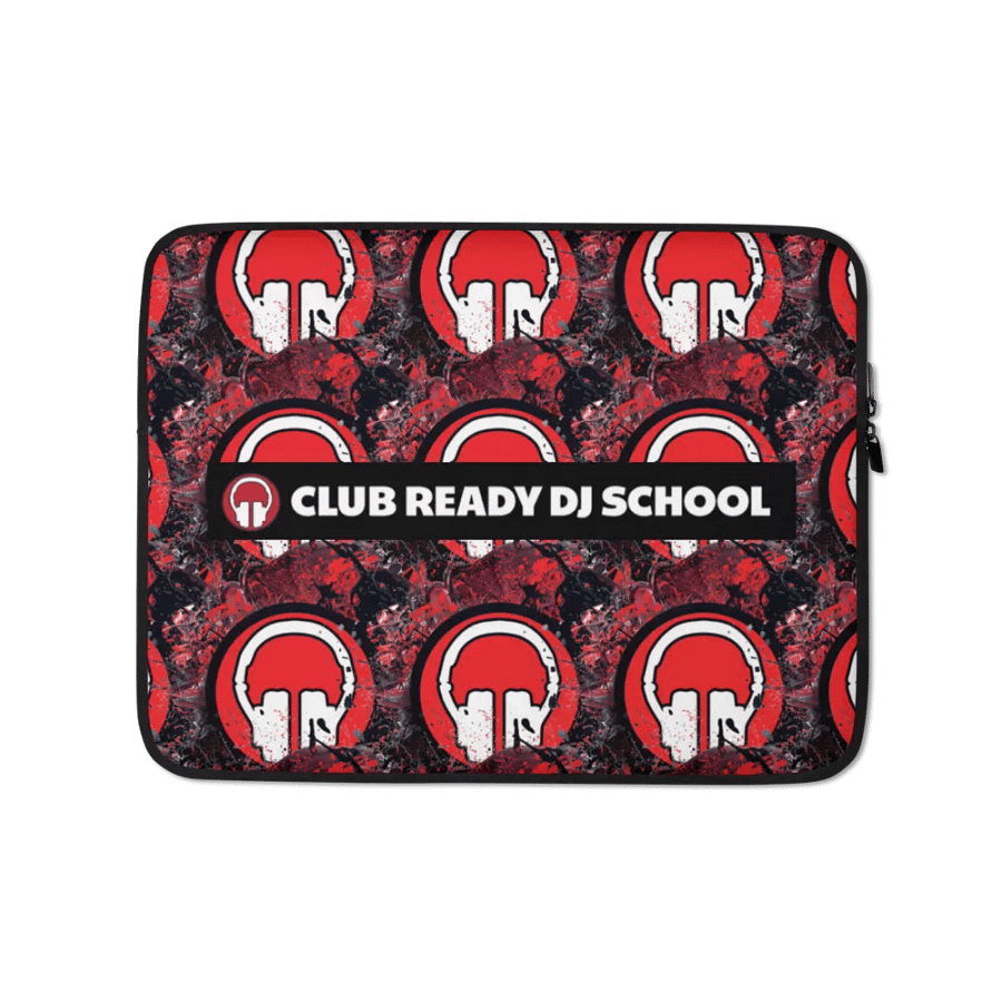 Club Ready DJ School Laptop Sleeve (13" or 15") product image (1)