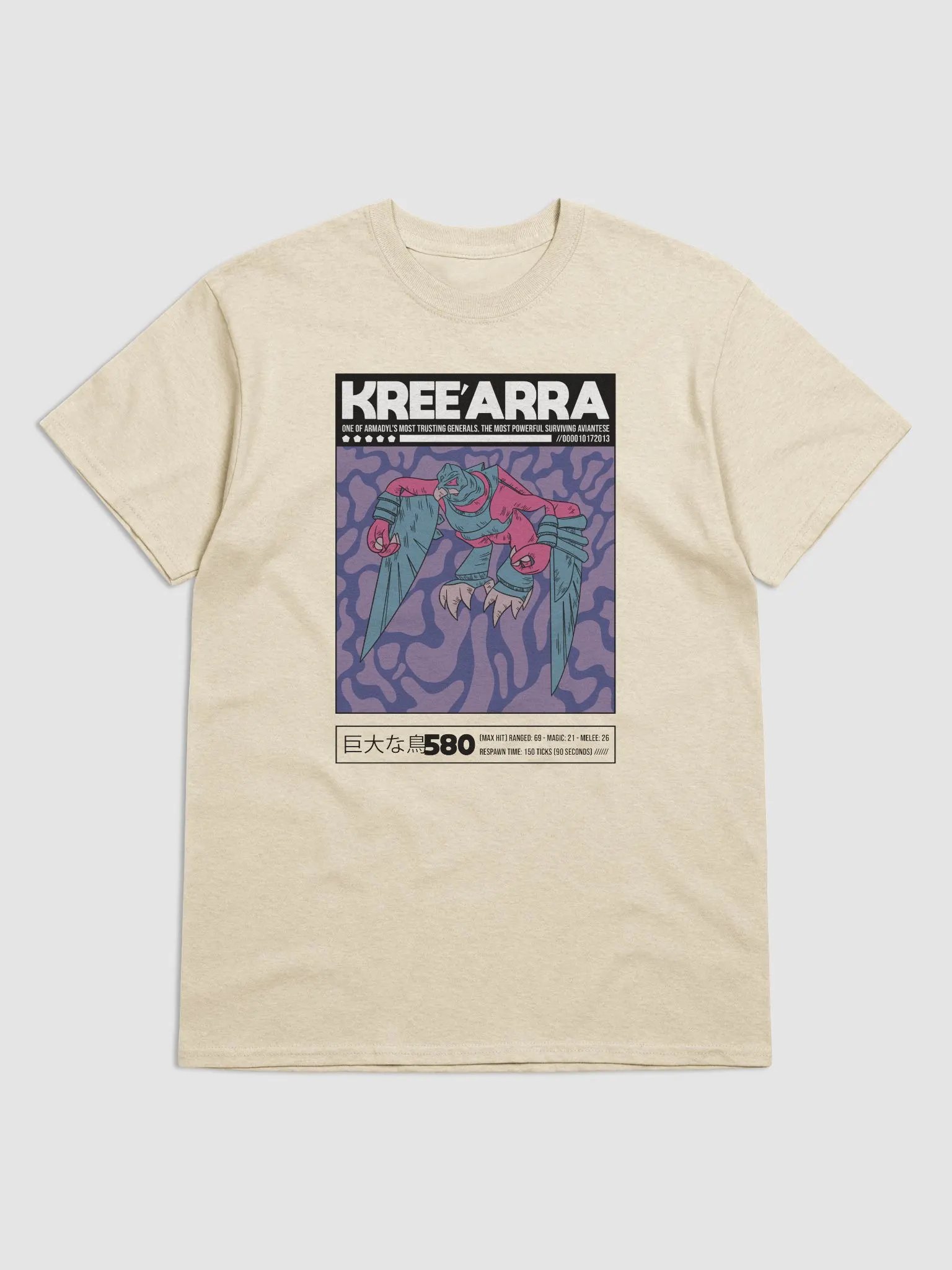 Kree'arra - Shirt (White Text) product image (1)