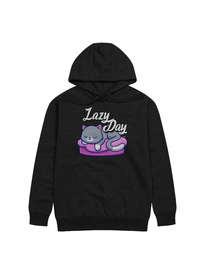 LazyCatDay Hoodie product image (1)