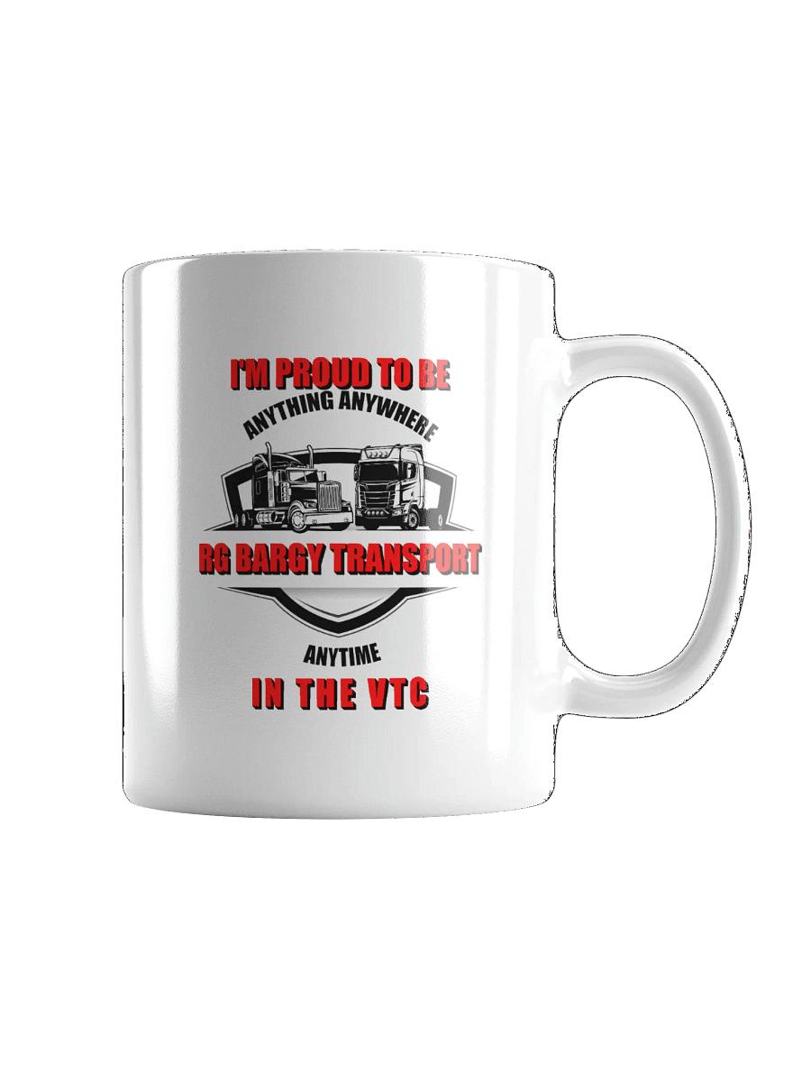 RG Bargy Transport White Glossy Mug product image (1)