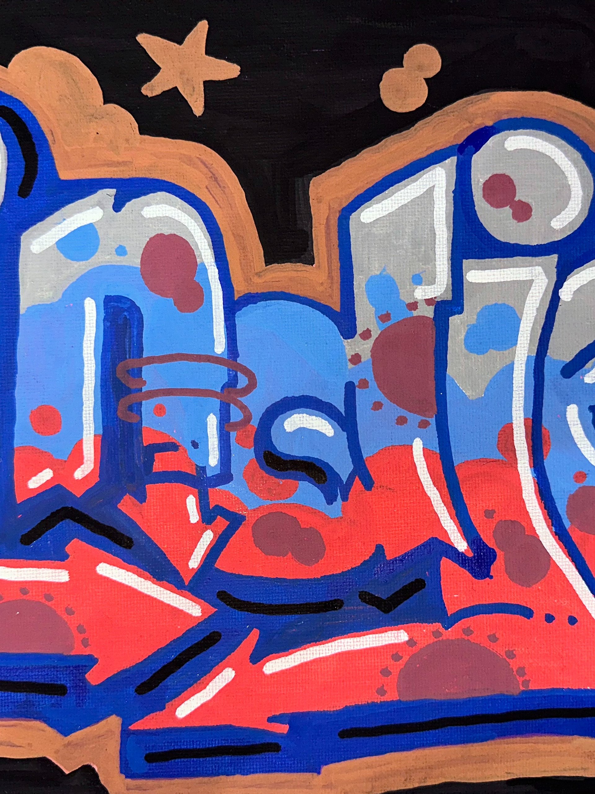 INDIE 184 GRAFFITI PAINTING 3 product image (1)