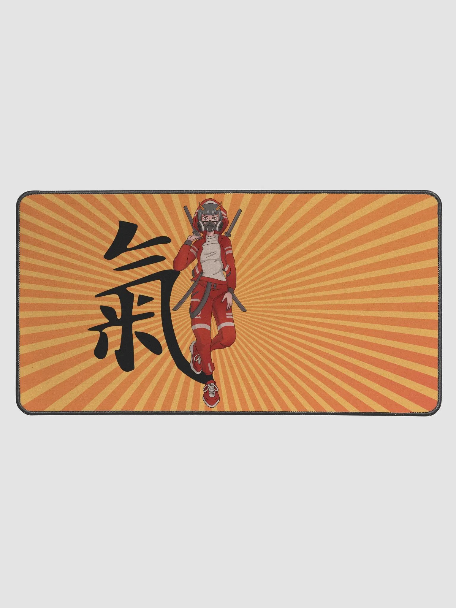 Anime Rising Sun XXL Gaming Mousemat product image (1)