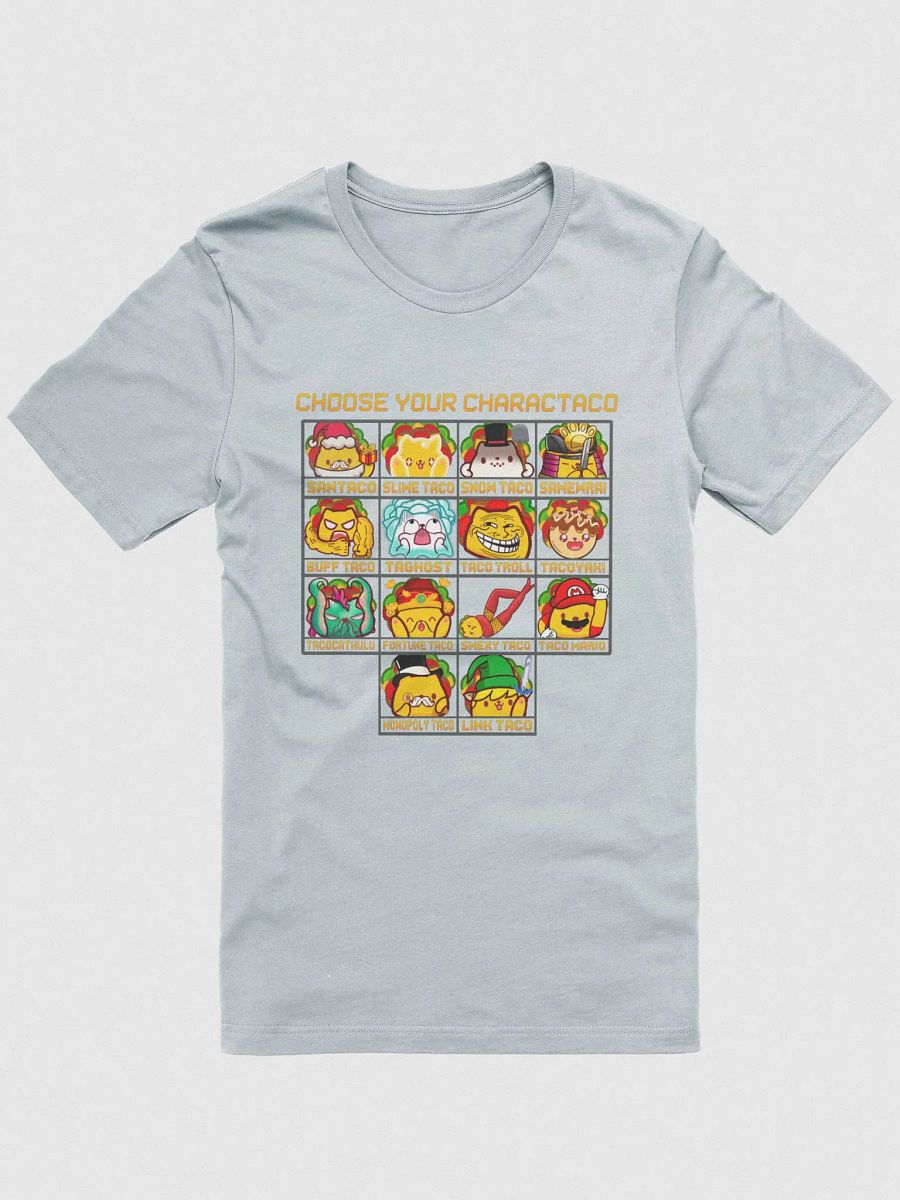 Choose Your Charactaco Retro Arcade Bella+Canvas TShirt White product image (3)