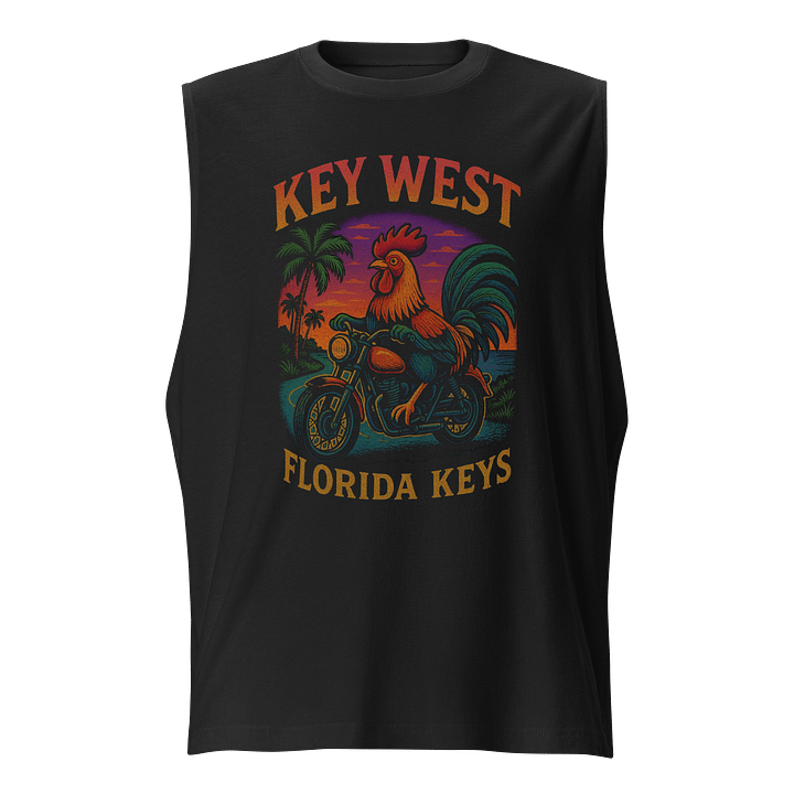 Key West Rider Rooster Men's Tank Top product image (2)