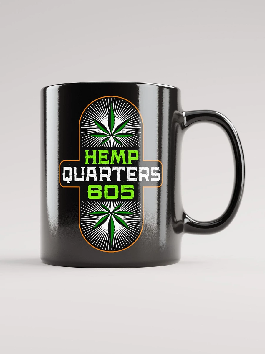 Hemp Quarters Black Mug product image (6)