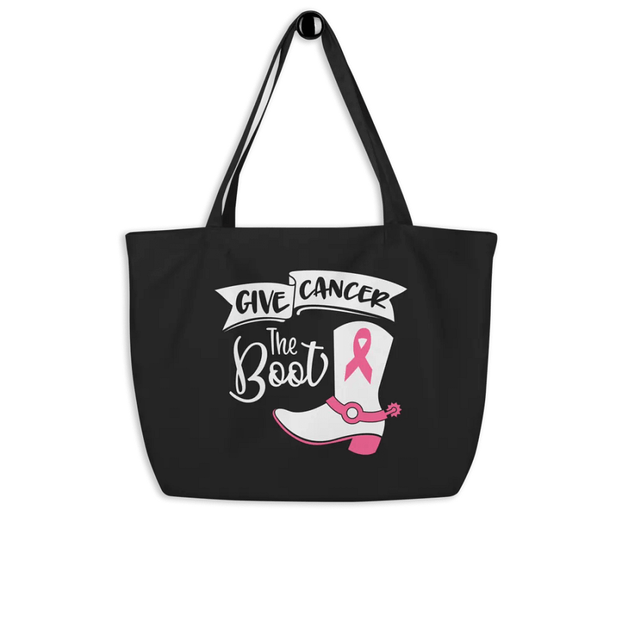 Give Cancer The Boot Bag product image (8)