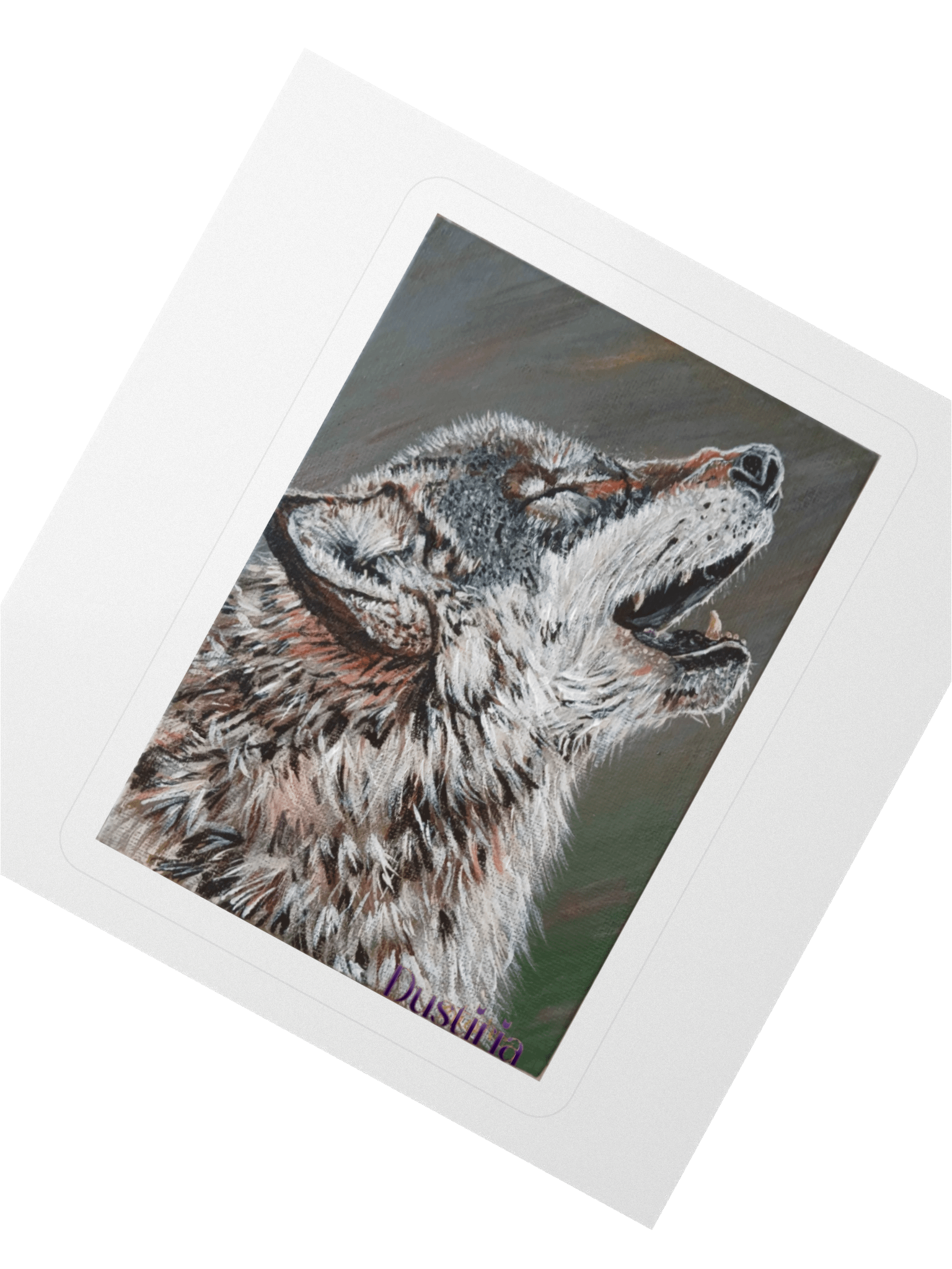 wolf howl sticker product image (5)