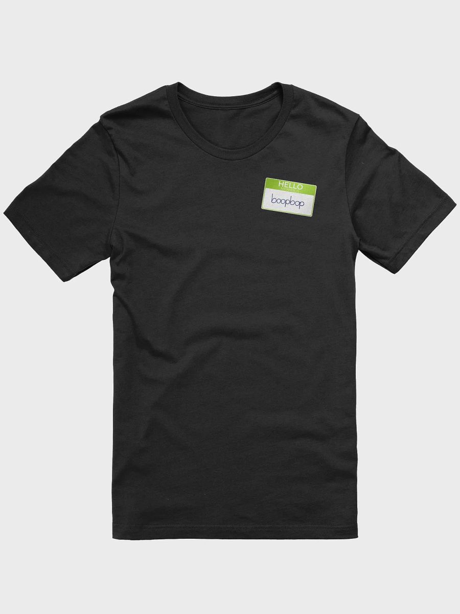 Supersoft Tee - Hello, My Name Is Boopbop product image (3)