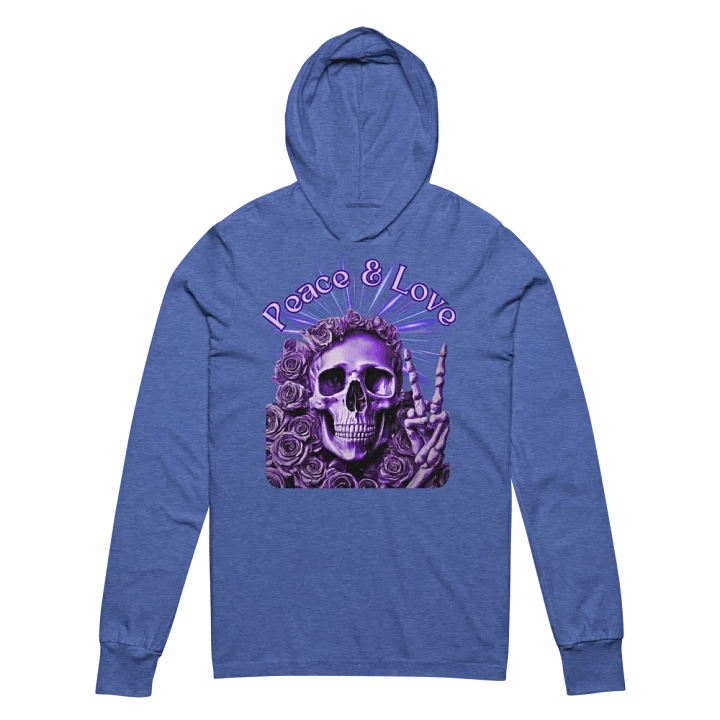 Peace Skull hoodie tee product image (2)