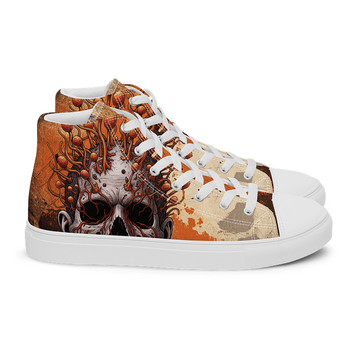 Mystic Skull Canvas High Tops product image (2)