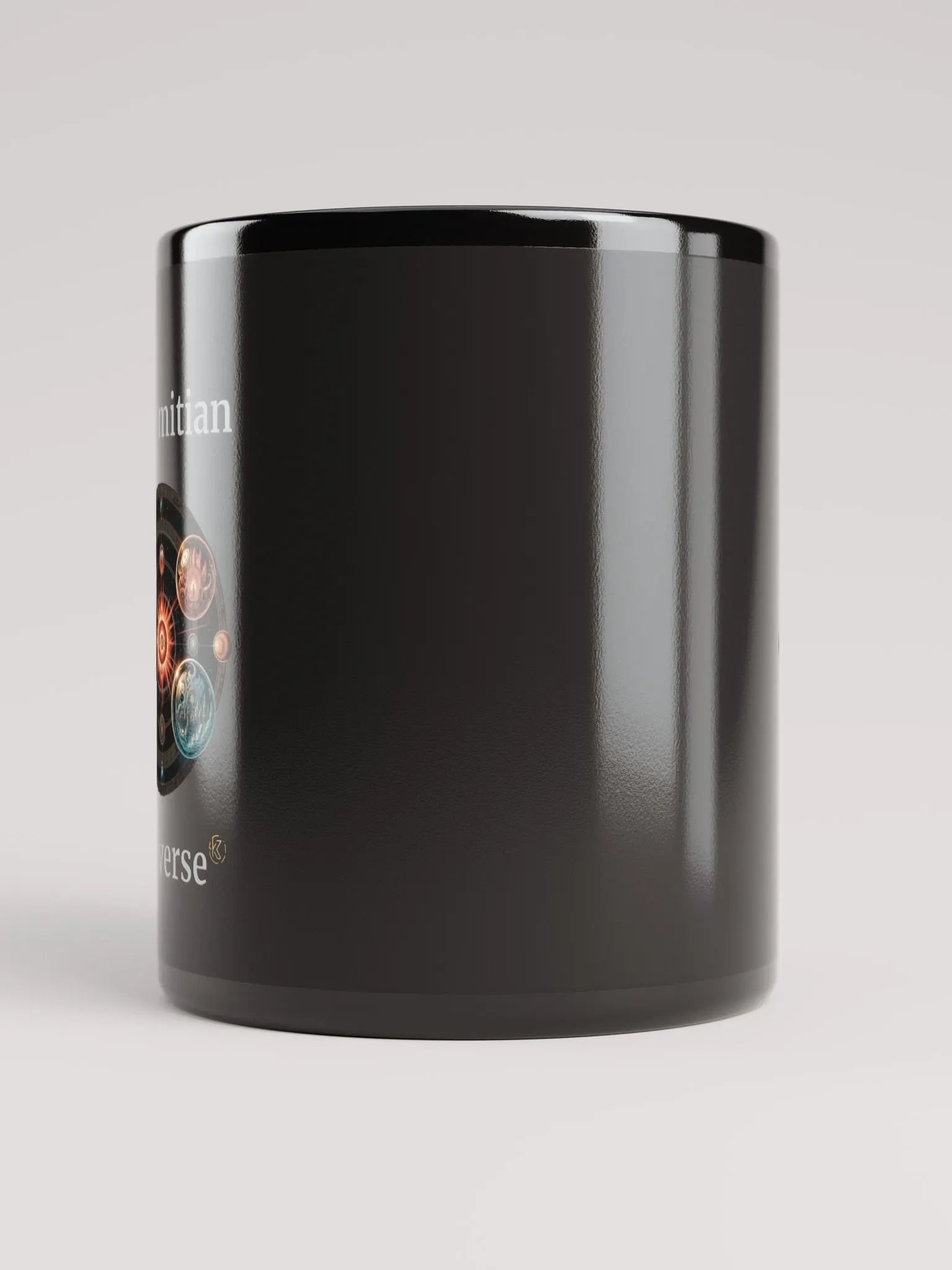 Kenomitian Universe | Black Glossy Mug product image (6)