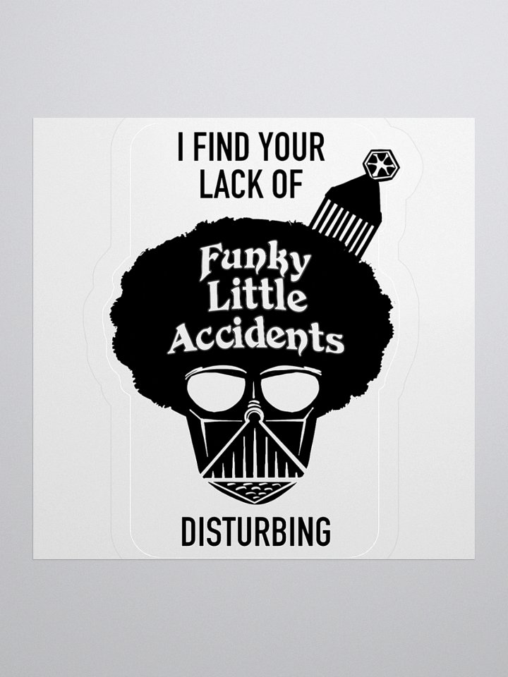 Lack of Funky Little Accidents Sticker product image (1)