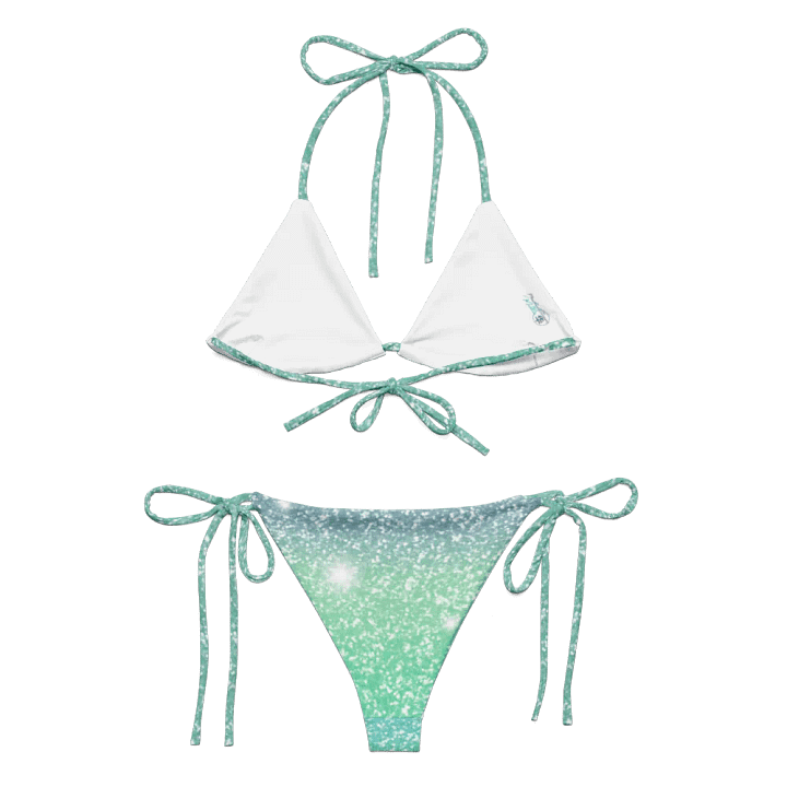 Glitter Unicorn Texture Design String Bikini (8) product image (2)