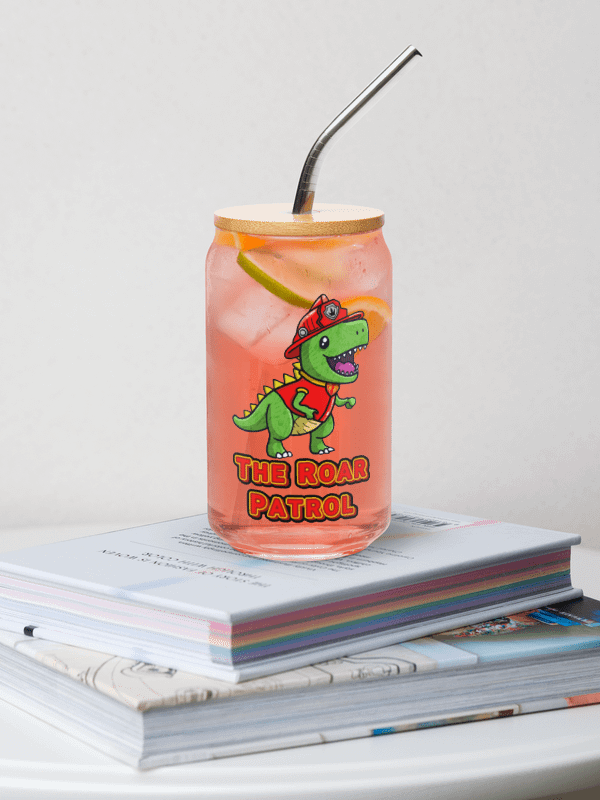 The Roar Patrol - Can Shaped Glass product image (1)