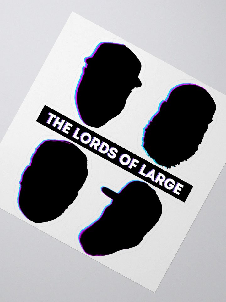 The Lords of Large Sticker Black product image (2)