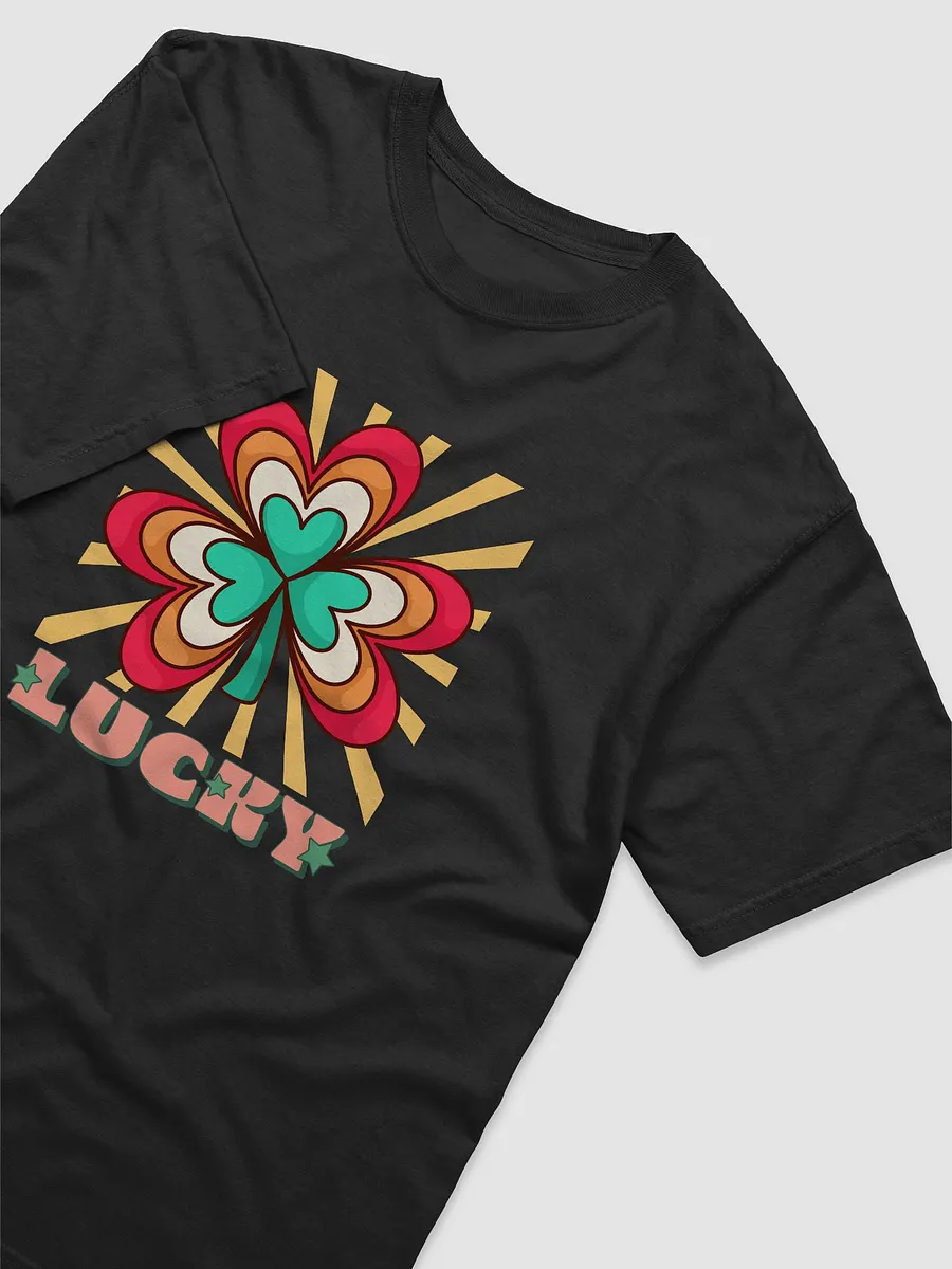 Radiant Luck Four-Leaf Clover T-Shirt product image (14)