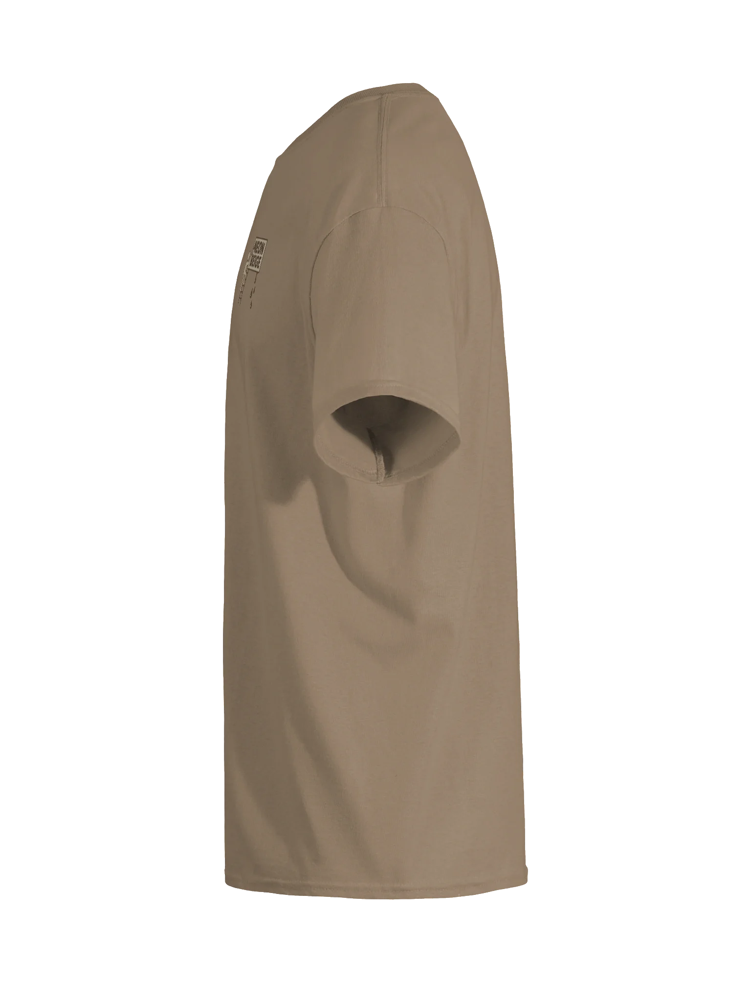 Neon Beige Pocket Tee (Brown Tee) product image (11)