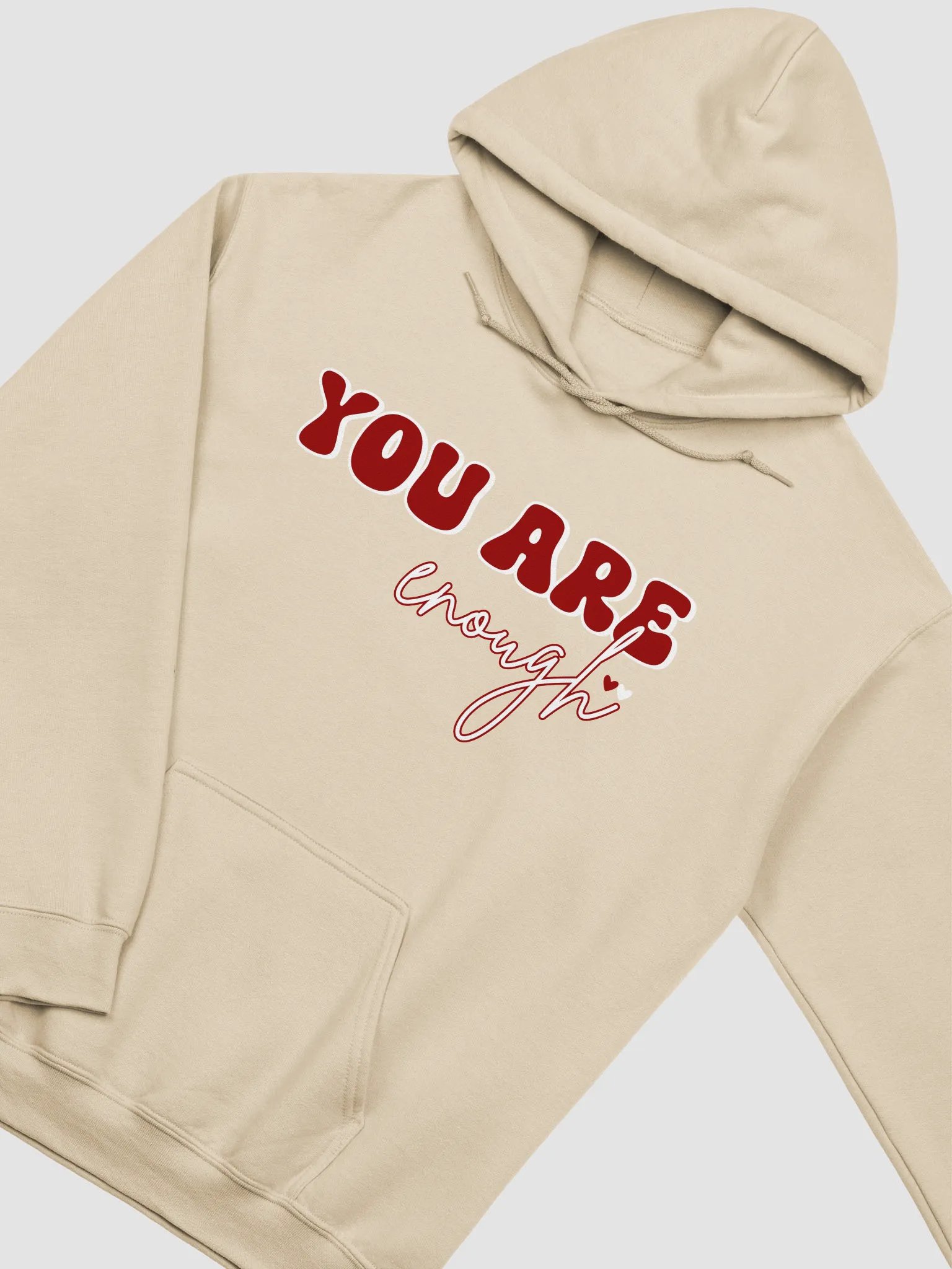 YOU ARE Enough Classic Gildan Hoodie product image (4)