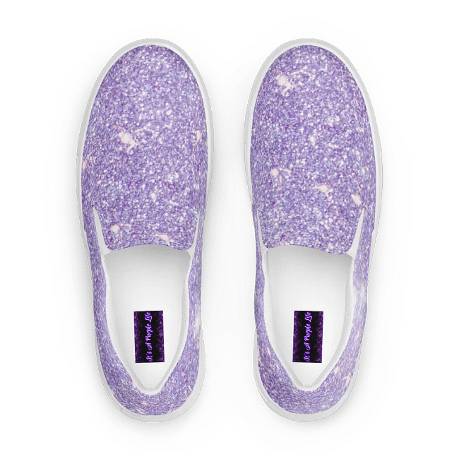 Shimmering retro shoes
