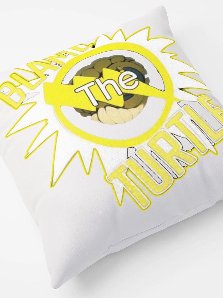 Blame The Turtle! Pillow product image (4)