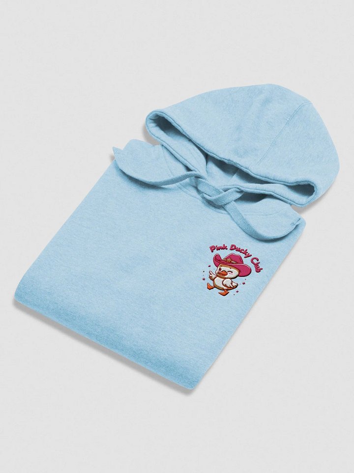 Embroided Pink Ducky Club Hoodie product image (20)