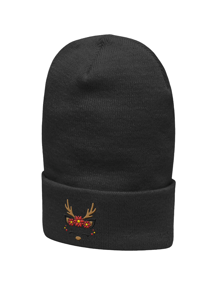 Reindeer Antlers Cuffed Beanie product image (10)