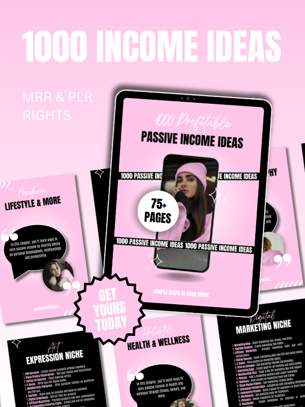 MRR/PLR Financial eBook Templates product image (1)