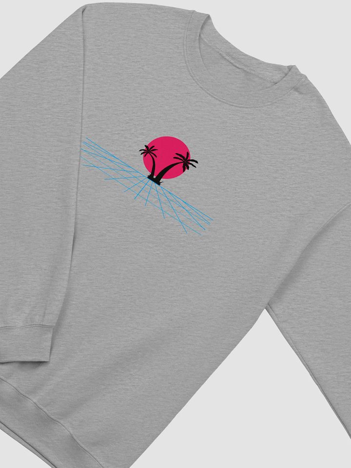 Retro Palm Sunset Crewneck product image (2)
