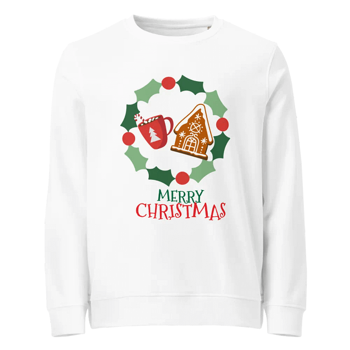 Festive Holiday Organic Sweatshirt product image (9)