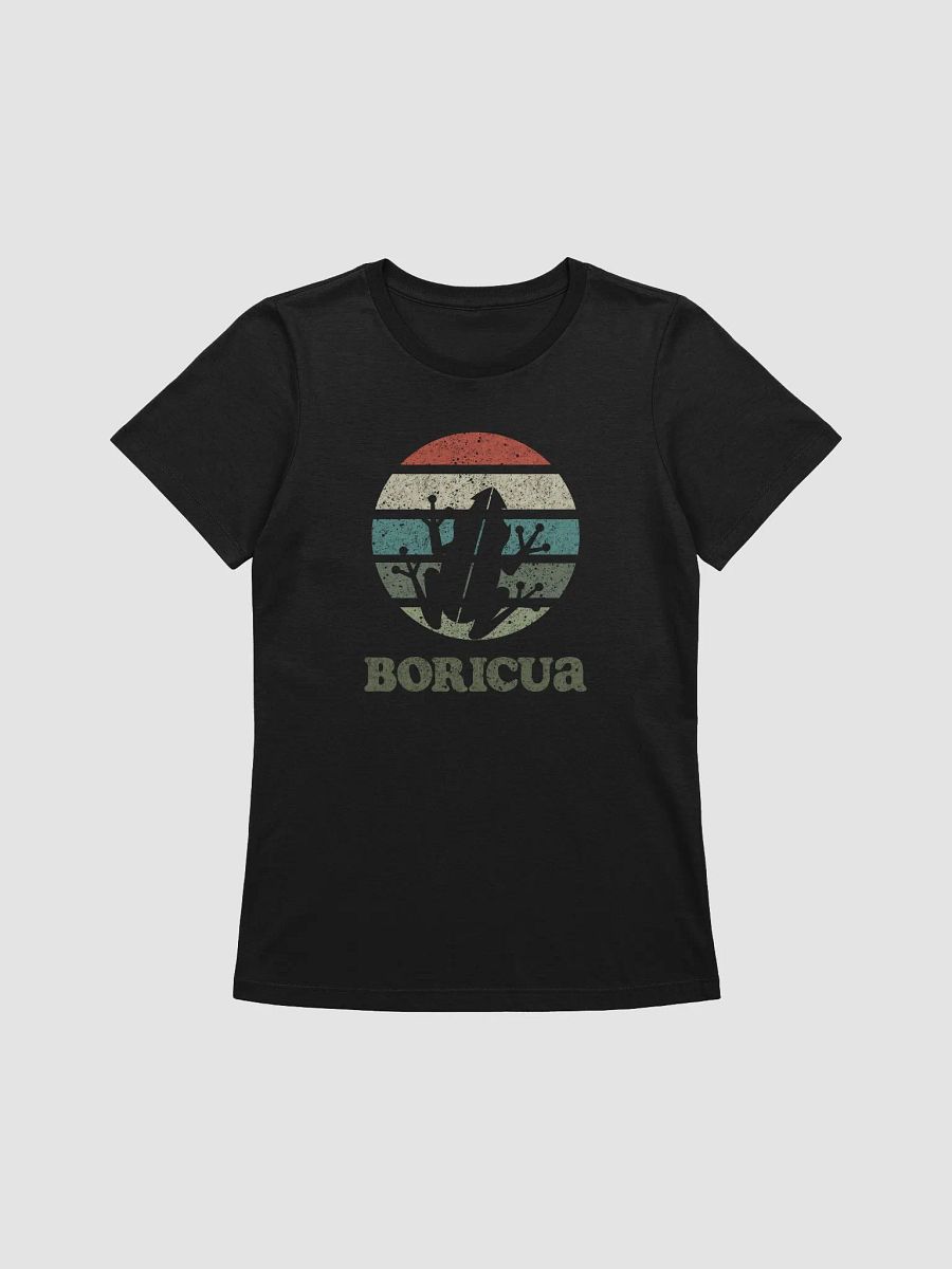 Coquí Boricua Retro Camiseta de Mujer product image (1)