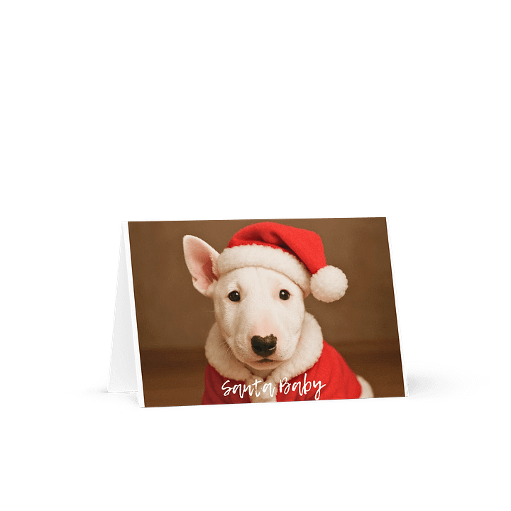 Bull Terrier - Santa Baby product image (1)