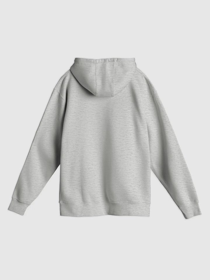 K.H. Ivory and Blue Text Graphic Hoodie product image (2)